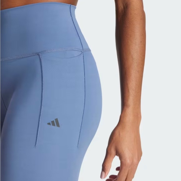 ✨Host pick✨Adidas Originals Blue Leggings for Active Comfort - Picture 4 of 5